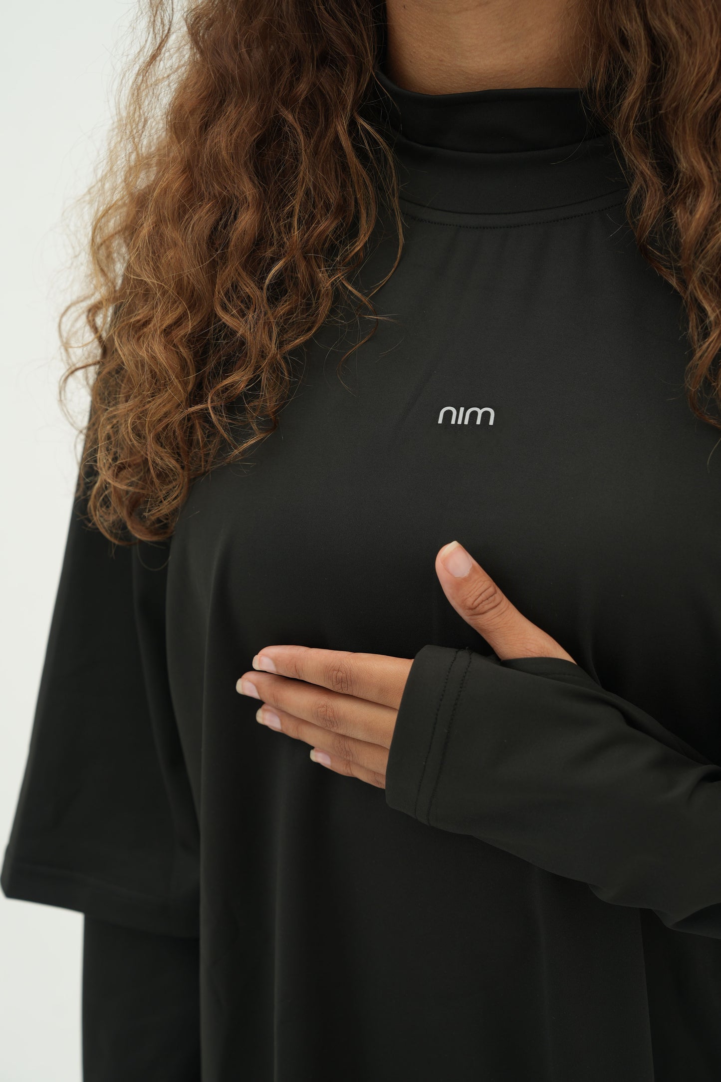 Oversized Essential Modeste Tee Shirt - Noir