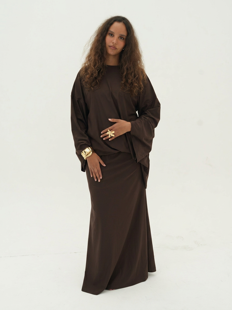 Burkini Skirt Amaya - Espresso