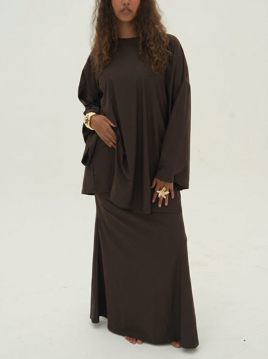Burkini Skirt Amaya - Espresso